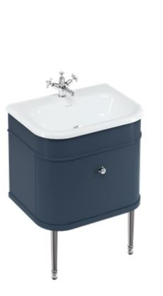 Chalfont 650mm Single Drawer Unit Only - Blue