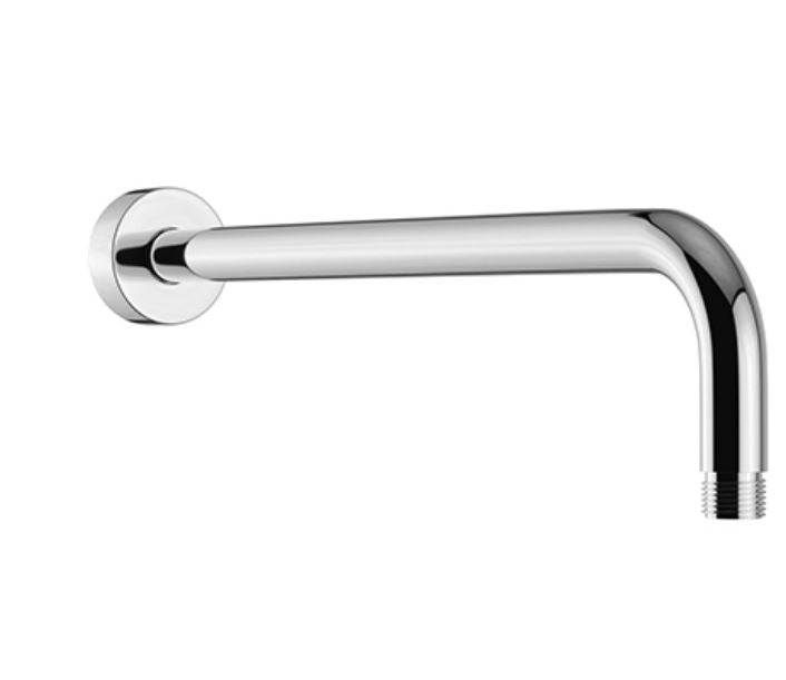 Wall Mounted 55mm x 370mm Shower Arm - Chrome Finish