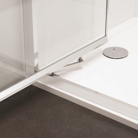Crosswater Clear 6 800mm Infold Shower Door Clear Glass