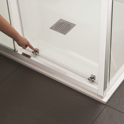 Crosswater Clear 6 Quadrant 1200 x 800 mm Shower Enclosure