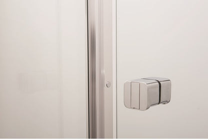 Crosswater Clear 6 1400mm Sliding Shower Door SBrushed Brass