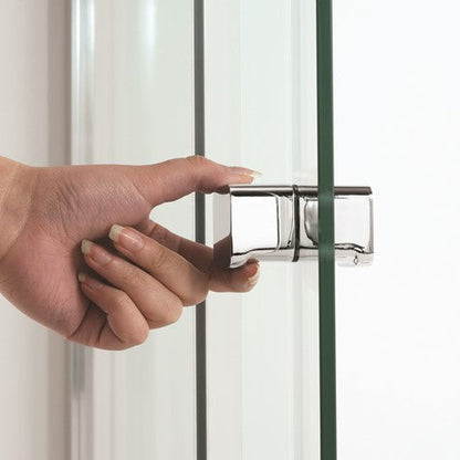 Crosswater Clear 6 1200 mm Sliding Shower Door Silver Frame