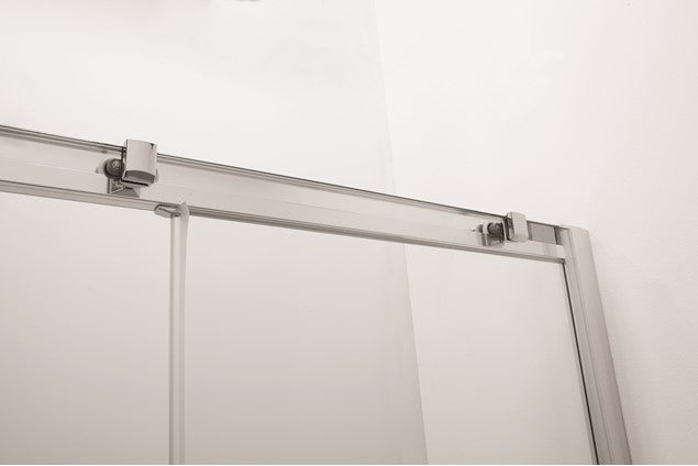 Crosswater Clear 6 1200 mm Sliding Shower Door Silver Frame