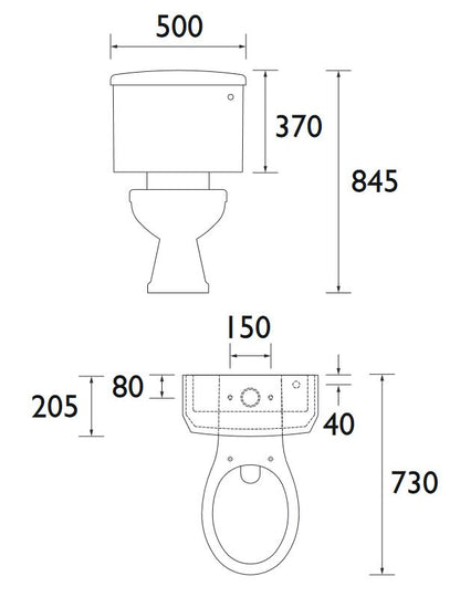 Hatton Dual Flush Cistern Optimizes Efficiency in Bathrooms