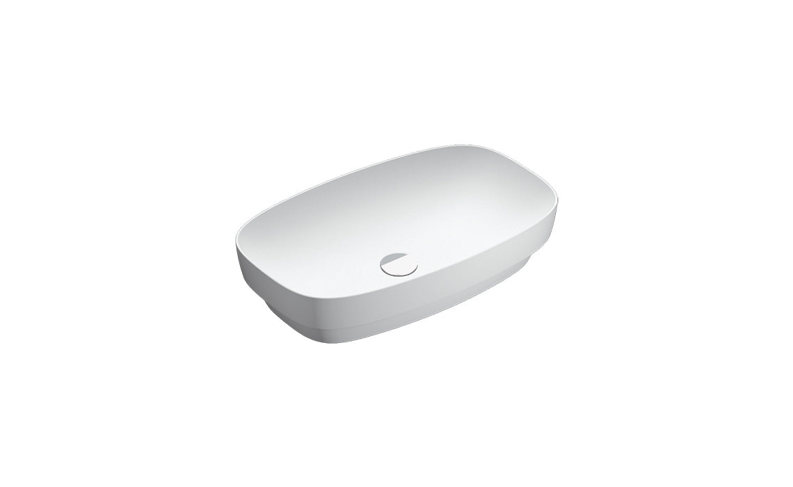 Green Lux 650 x 400mm White Basin