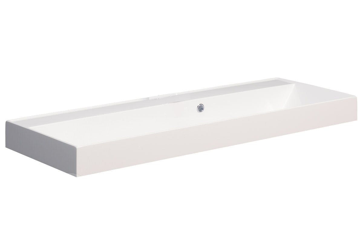Crosswater Glide II 1000x450mm Wall Hung Vanity Unit - Matt Black