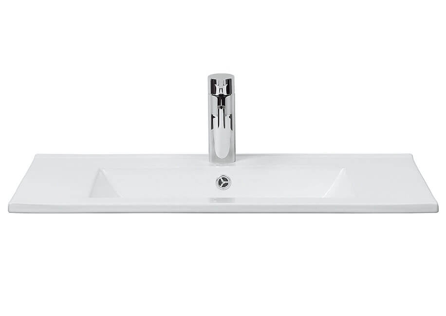 Crosswater Glide 710x470mm Top Washbasin 1 Tap Hole