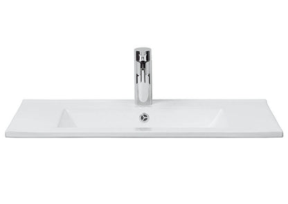 Crosswater Glide 710 x 470mm Square Counter Top Washbasin 3 Tap Hole