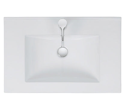 Crosswater Glide 710x470mm Top Washbasin 1 Tap Hole