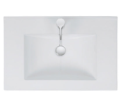 Crosswater Glide 710x470mm Top Washbasin 1 Tap Hole