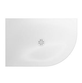 Crosswater Creo 1200 x 900 x 25mm Shower Tray Quadrant Right Hand Tray