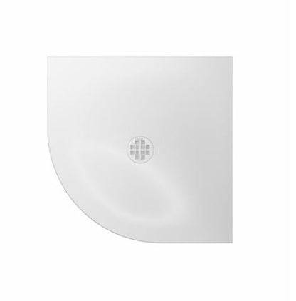 Creo 900mm Quadrant Shower Tray 25mm - White Gloss