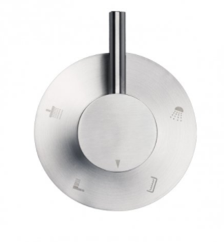 Just Taps Inox 4 Way Diverter Valve