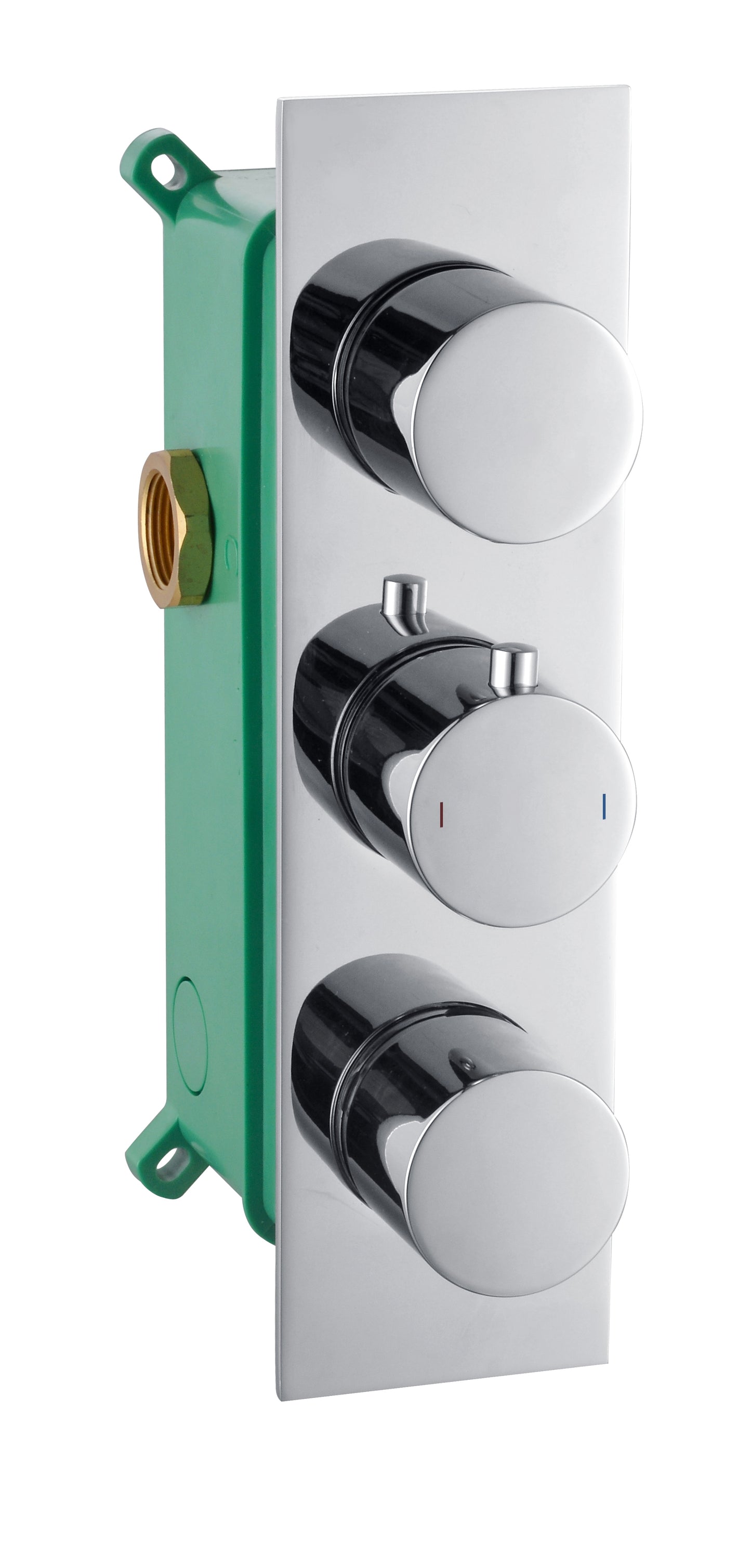 Lever Chrome Concealed Shower Valve 2 outlet