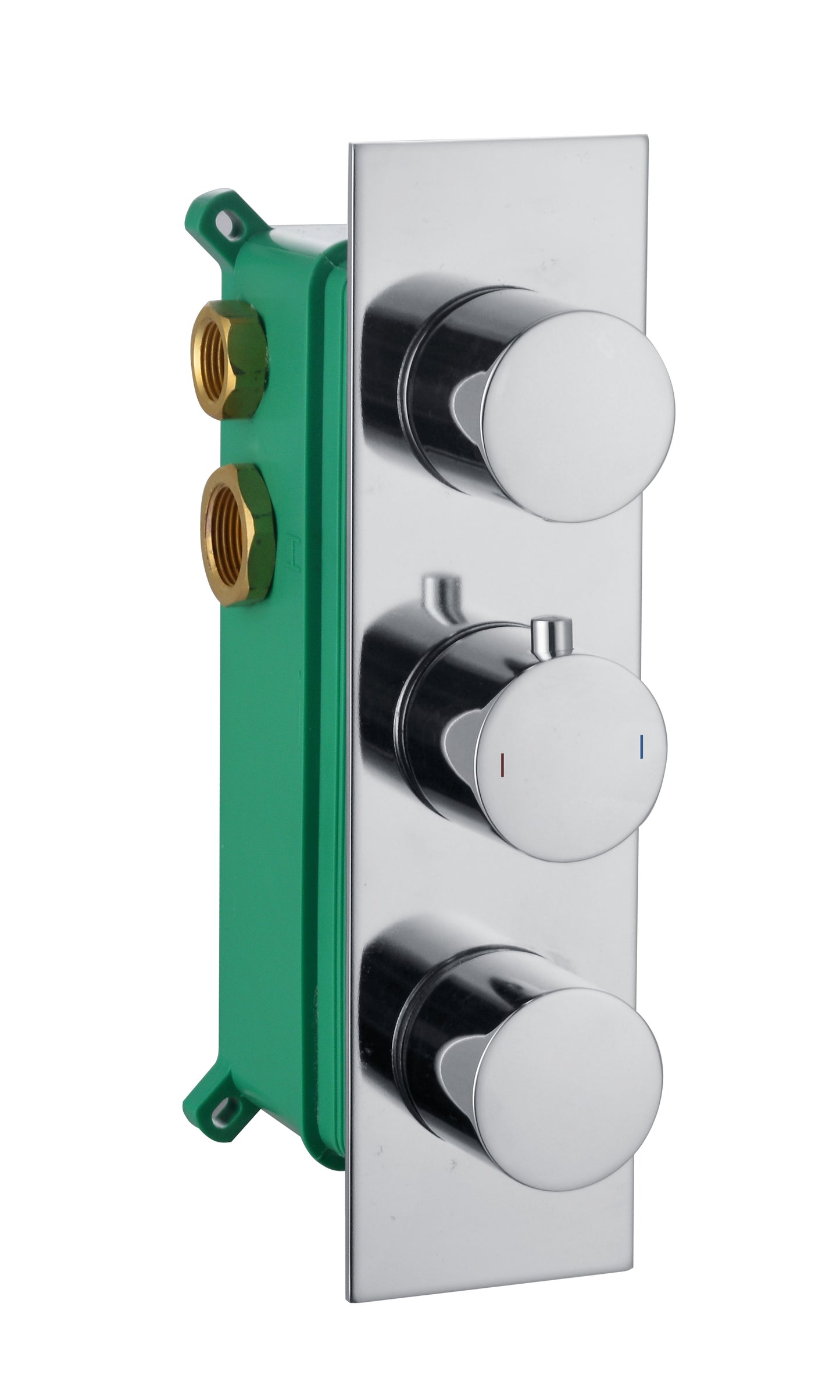 Lever Chrome Concealed Shower Valve 3 outlet