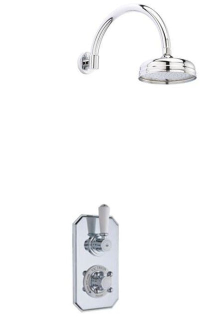 BC Designs Victrion Arch Shower Arm 320mm Chrome