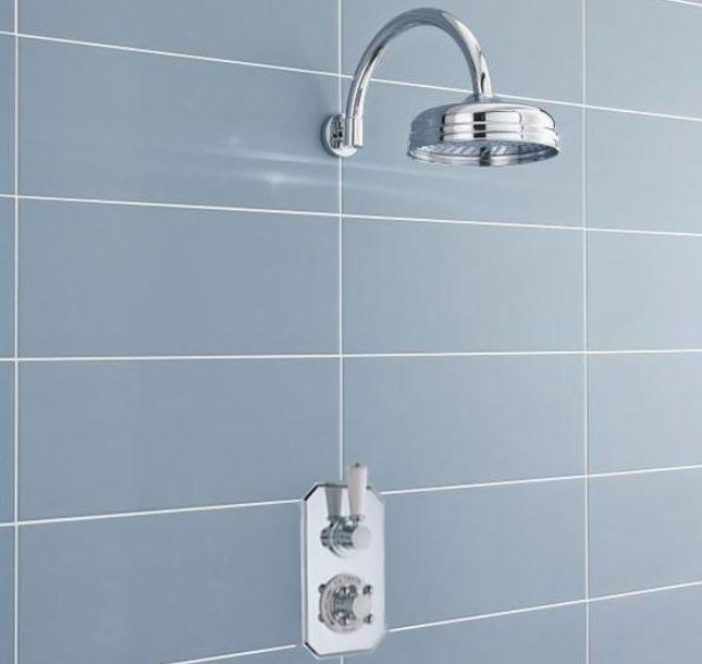 BC Designs Victrion 8" Shower Head Chrome