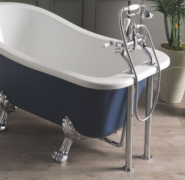 BC Designs Victrion Lever Deck Mounted Bath Shower Mixer