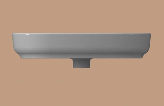 Style Your Bath with Essentials Duro Oval Countertop Basin
