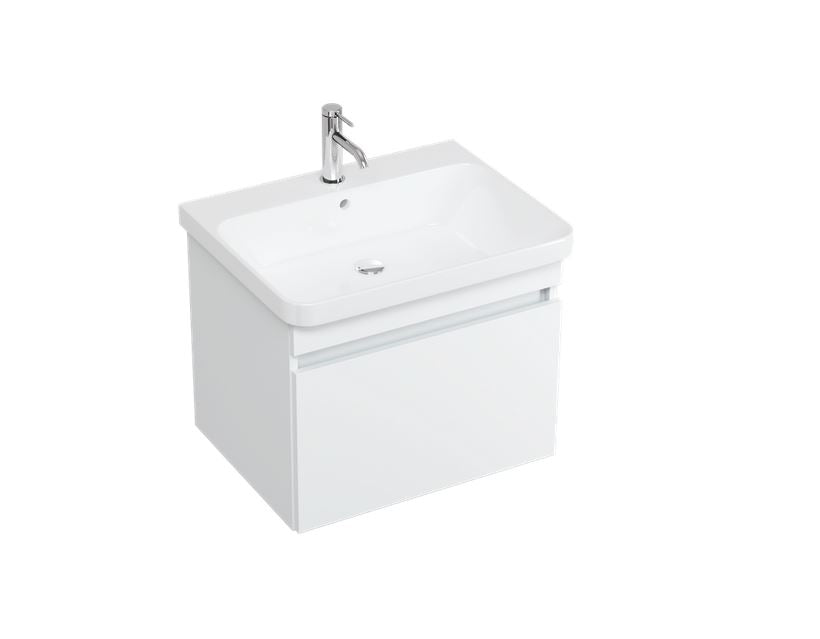 Dalston 600mm Wall Mounted Vanity Unit in Matt White