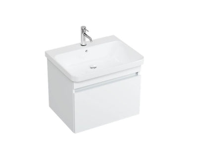 Dalston 600mm Wall Mounted Vanity Unit in Matt White