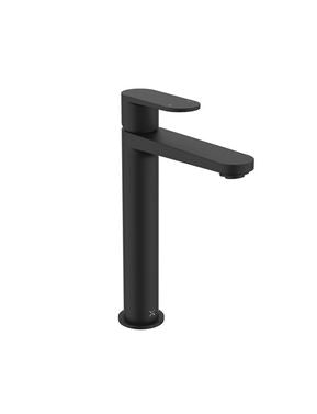 Crosswater Drift Tall Basin Mono With Clicker Waste - Matt Black