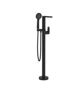 Crosswater Drift Floor Standing Bath Shower Mixer Matt Black