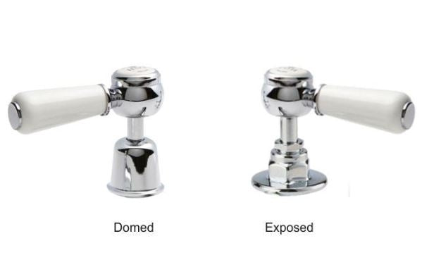 BC Designs Victrion Lever Basin Taps Chrome