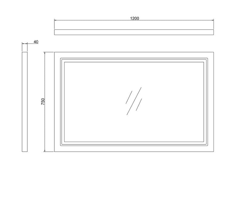 Hampton Showering 150cm RH Bath w/ Luxury Claw legs