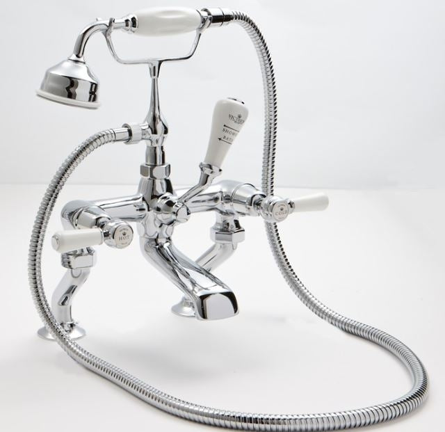 BC Designs Victrion Lever Deck Mounted Bath Shower Mixer