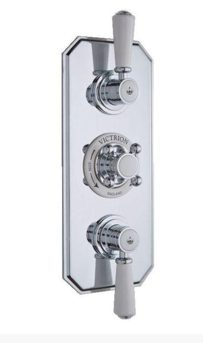 BC Designs Victrion 2 Outlet Shower Concealed Shower Valve