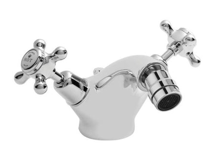 BC Designs Victrion Crosshead Mono Bidet Mixer Chrome