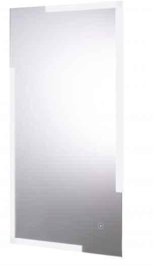 BDC Glance 450 x 800mm Steam Free LED Mirror w/ Heat Pad