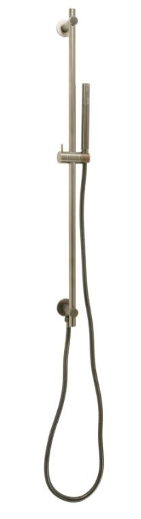 Slide Rail Kit With Bottom Outlet 900mm Black Chrome
