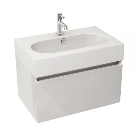 Essentials Echo 600mm x 380mm Single Drawer Mounted Cabinet