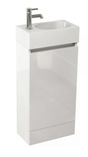 Essentials Echo 400x220mm Single Door Floor Standing Unit