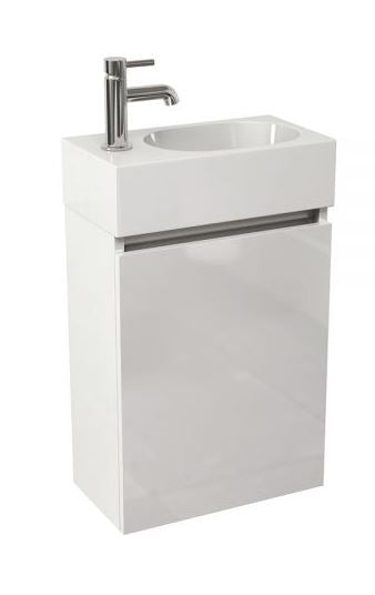Essentials Echo 400x220mm Single Door Wall Mounted Unit