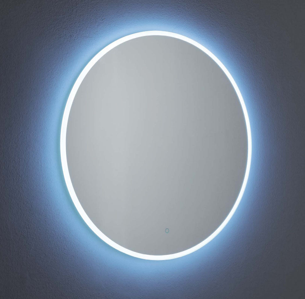 Emporio Bagno Eclisse Round 1200 x 1200mm All Round LED Mirror With Demister