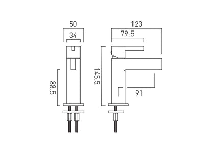 VADO Edit Cloakroom Mixer Tap