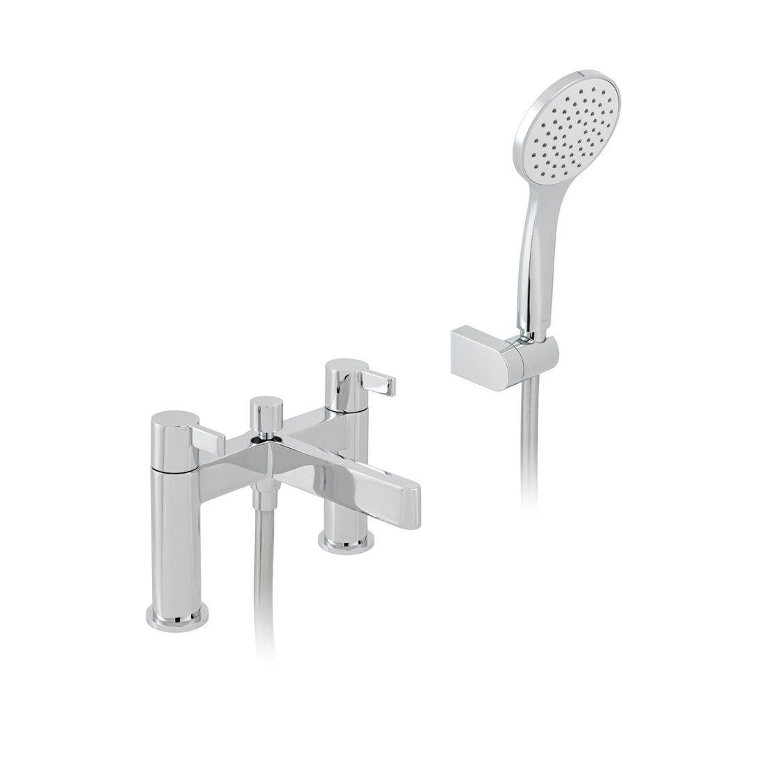 VADO Edit Bath Mixer Tap With Shower Kit