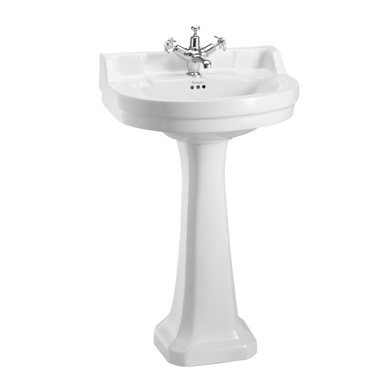 Burlington Round Edwardian 560mm 1 Tap Hole Basin