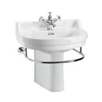 Burlington Round Edwardian 560mm 1 Tap Hole Basin