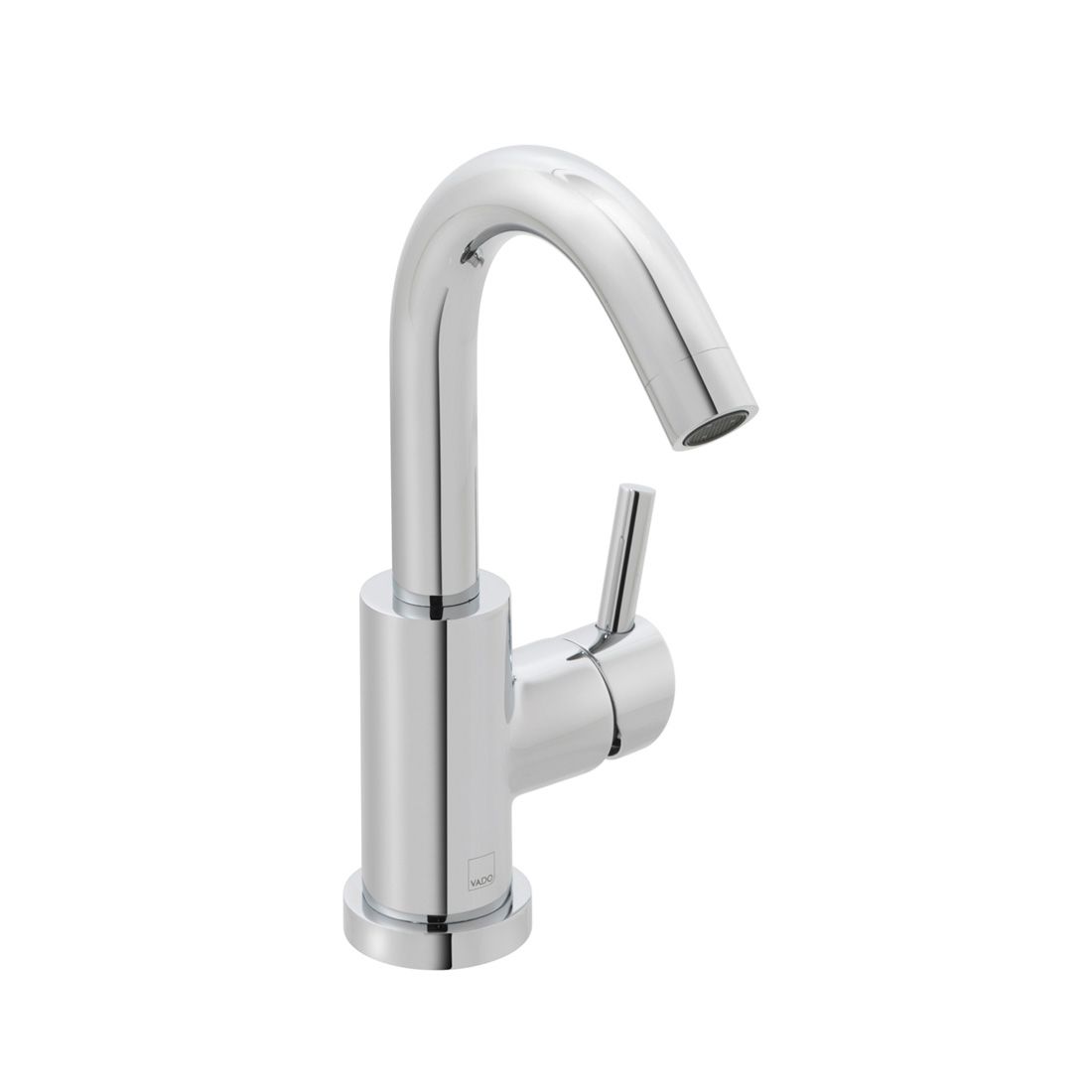VADO Elements Mono Sink Mixer - Swivel Spout - Chrome Finish
