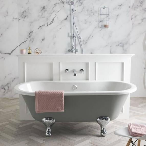 BC Designs Elmstead 1500x745mm Free Standing Roll Top Bath