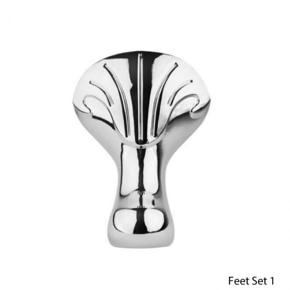 BC Designs Fordham 1500x750mm Slipper Bath, Feet Set 1