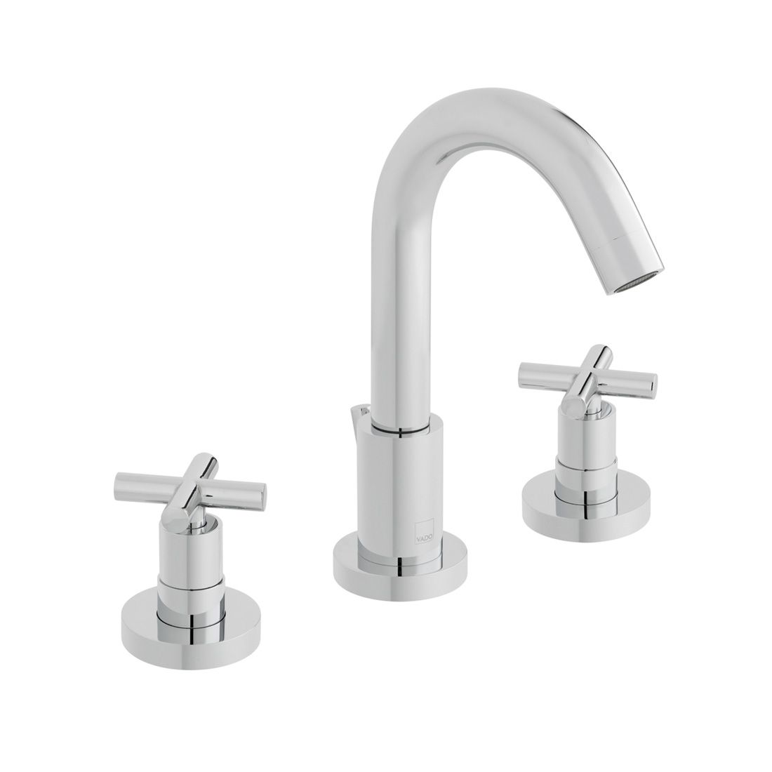 VADO Elements Basin Mixer Tap With Pop Up Basin Waste