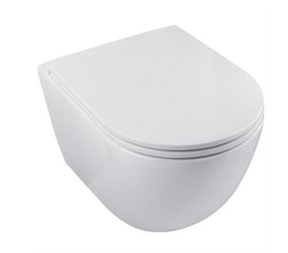 Source Wall Mounted Rimless WC & Soft Close Seat