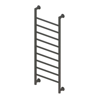 Eastbrook Eshton 1200 x 500mm Round Heated Towel Rail Matt Anthracite