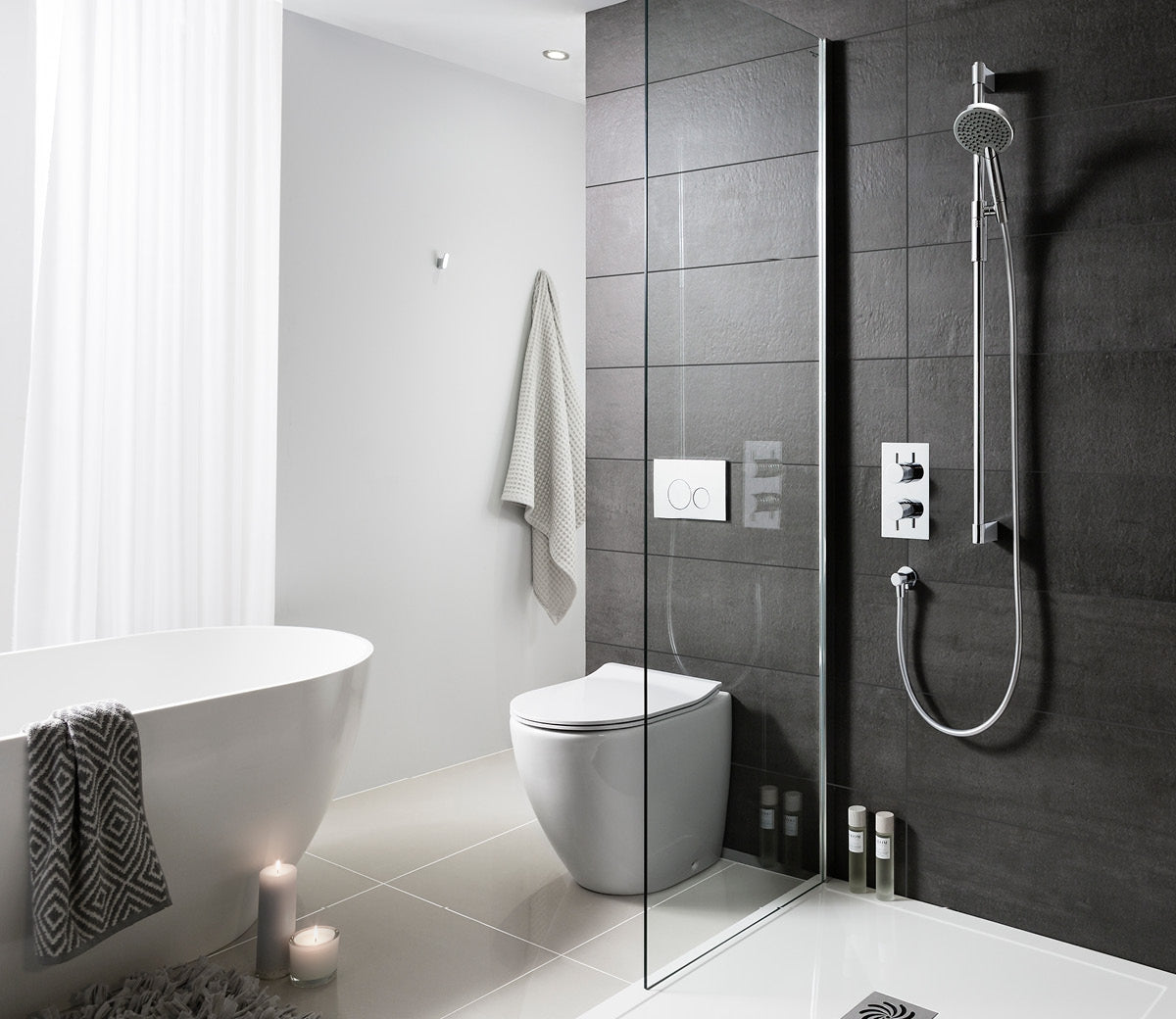 Crosswater Modern Elegance: Ethos Premium Shower Kit 6