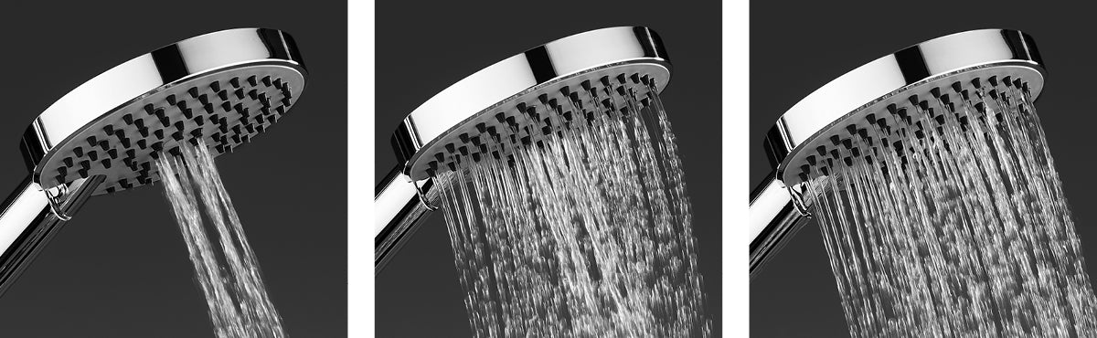 Crosswater Ethos Premium Shower Kit 2 Brsuhed Brass